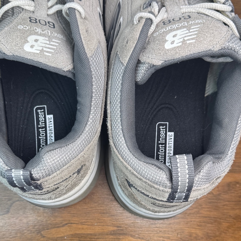 New Balance 608 V5 Mens Gray Ultra-wide Sneakers Tennis Shoes, sz 12 4E - Picture 5 of 13